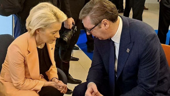 Vučić sa Fon der Lajen u Briselu