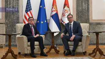 Aleksandar Vučić i Džejms O'Brajan