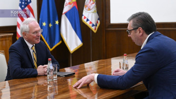 Aleksandar Vučić i Kristofer Hil