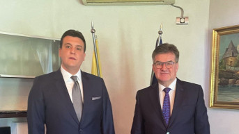 Andrej Milović i Miroslav Lajčak