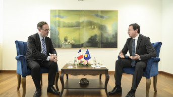 Bertrand Bouik i Aljbin Kurti
