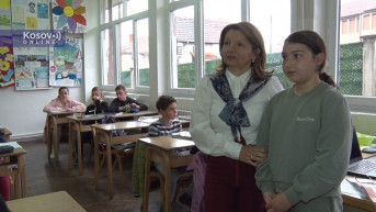 Učenica Sara Krstičić iz Štrpca
