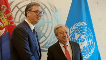 Aleksandar Vucic i Antonio Guteres