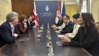 Ivica Dačić i Ketrin Ešton