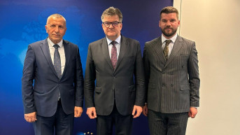 Šaip Kamberi, Miroslav Lajčak i Nevzad Ljutfiu