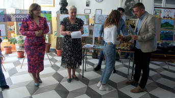 Likovni konkurs u osnovnim i srednjim školama u Zvečanu