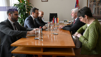 Petković i Rajfenštul na sastanku