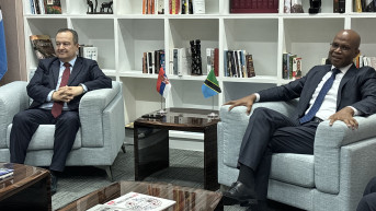 Ministar spojnih poslova Srbije Ivica Dačić i ministar inostranih poslova Tanzanije Dženauri Jusuf Makambo