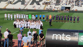 Učesnici festivala "Carski glasovi" na stadionu JNA