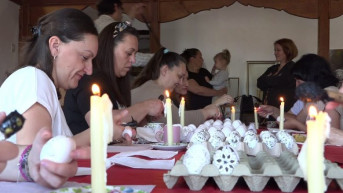 Vakršnje farbanje jaja Velika Hoča i Orahovac