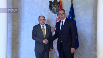 Kristijan Šmit i Aleksandar Vučić