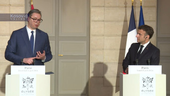 Aleksandar Vučić sa Makronom