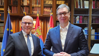 Aleksandar Vučić i Peter Bajer