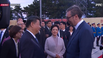 Aleksandar Vučić i Si Đinping