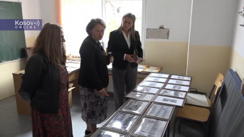 Miladinov u obilasku škola u Velikoj Hoči i Orahovcu Miladinov u obilasku škola u Velikoj Hoči i Orahovcu