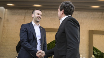 Milojko Spajić i Aljbin Kurti