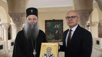 Miloš Vučević i patrijarh Porfirije