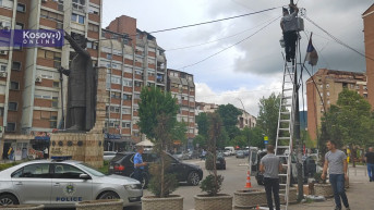 Postavljanje kamera u Severnoj Mitrovici