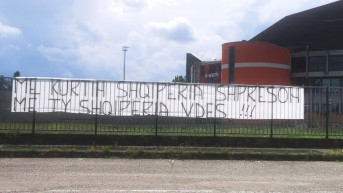 Transparent "Sa Kurtijem Albanija ima nadu, sa Ramom umire"