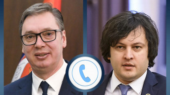 Aleksandar Vučić i Irakli Kobahidze