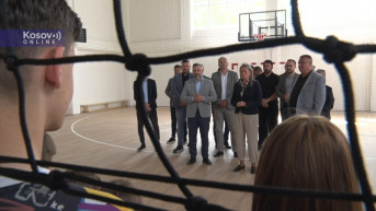 Štrpce: Otvorena sportska sala u Osnovnoj skoli Staja Marković
