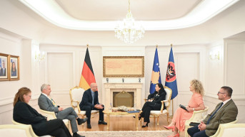 Vjosa Osmani i Manuel Zaracin