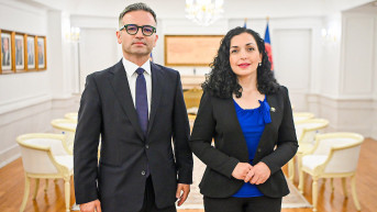 Vjosa Osmani sa Mentorom Ljatifijem
