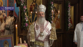 Vladika Teodosije služio liturgiju u Leposaviću povodom slave Udruženja "Majka Anastasija" 