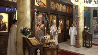 Vladika Teodosije služio liturgiju u Leposaviću povodom slave Udruženja "Majka Anastasija" 