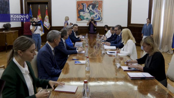 Aleksandar Vučić i Ilva Johanson