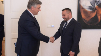 Andrej Plenković i Ejup Maćedonci Andrej Plenković i Ejup Maćedonci