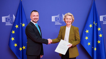 Danijel Apostolović i Ursula fon der Lajen