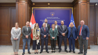 Liza Gaši sa predstavnicima Švajcarsko-kosovske privredne komore