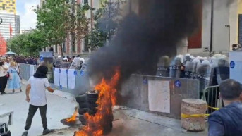 Protest u Tirani