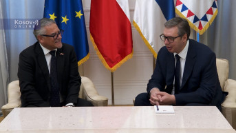 Tomaš Kuht i Aleksandar Vučić