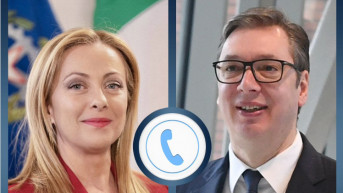 Vučić sa Meloni Vučić sa Meloni