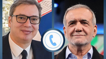Aleksandar Vučić sa Masudom Pezeškijanom 