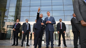 Aleksandar Vučić sa Mostafom Madbulijem