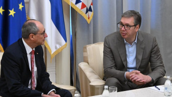 Aleksandar Vučić i Urs Šmid