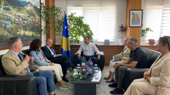 Ambasador De Riu sa gradonačelnicima Leposavića, Zubonog Potoka i Zvečana