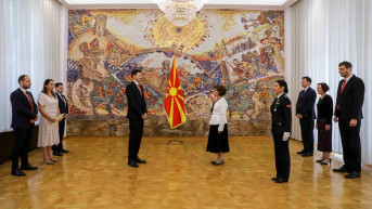 Denion Meidani i Gordana Siljanovska Davkova