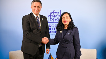 Denis Bećirević i Vjosa Osmani