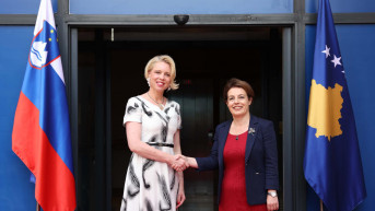 Donika Gervala i Urška Klakočar Zupanič