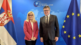 Miroslav Lajčak i Tanja Miščević