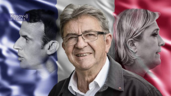 Emanuel Makron, Žan-Lik Melanšon i Mari Le Pen