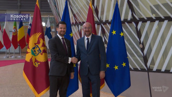 Jakov Milatović i Šarl Mišel