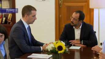Marko Đurić sa Nikosom Hristodulidisom