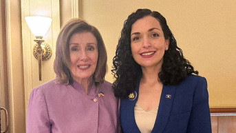 Nensi Pelosi i Vjosa Osmani Nensi Pelosi i Vjosa Osmani