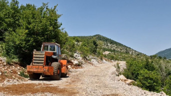 Put na granici Crna Gora Albanija