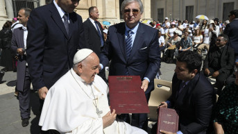 Papa Francisko i Željko Šajn